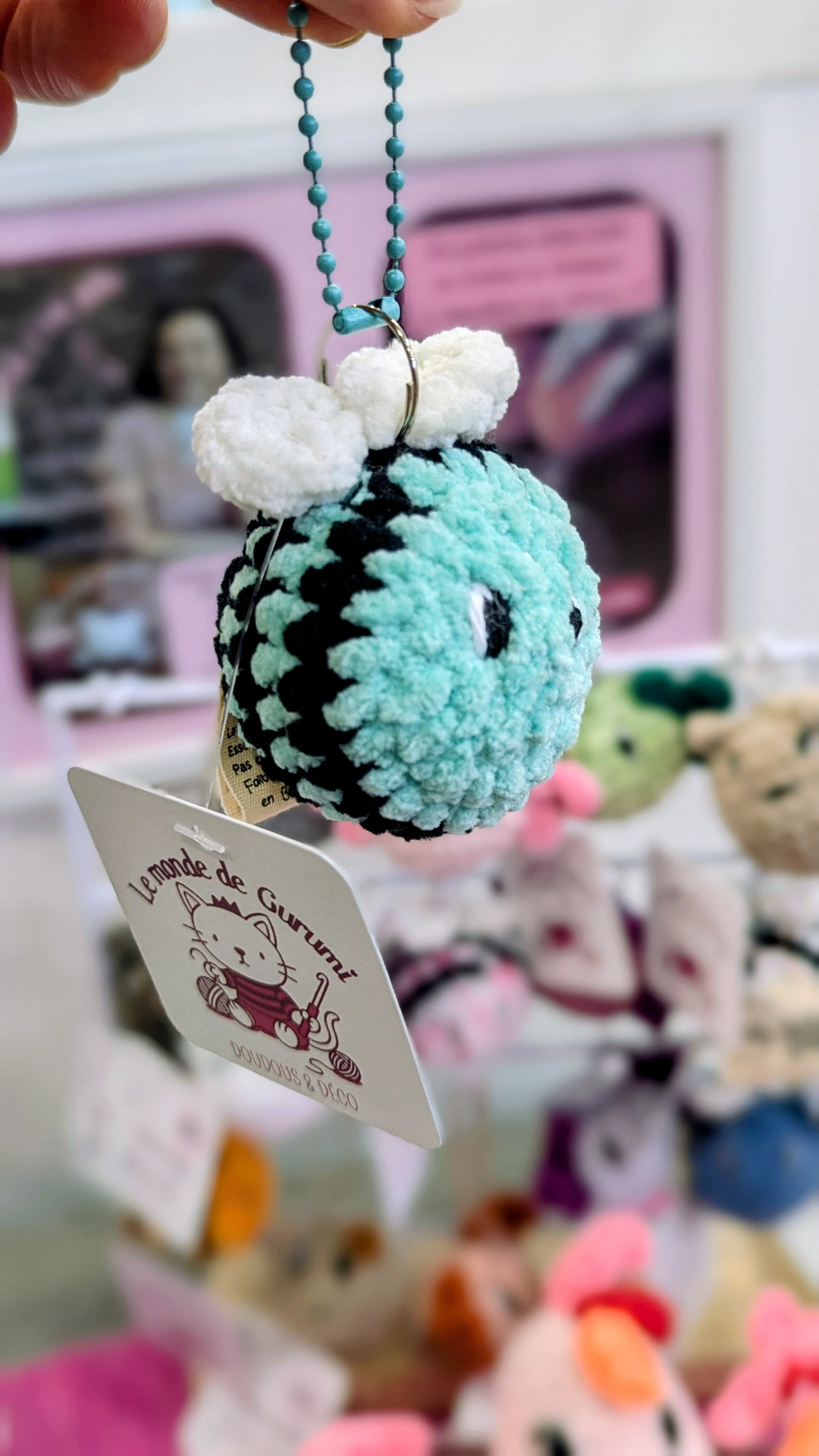 Création artisanale doudous crochet