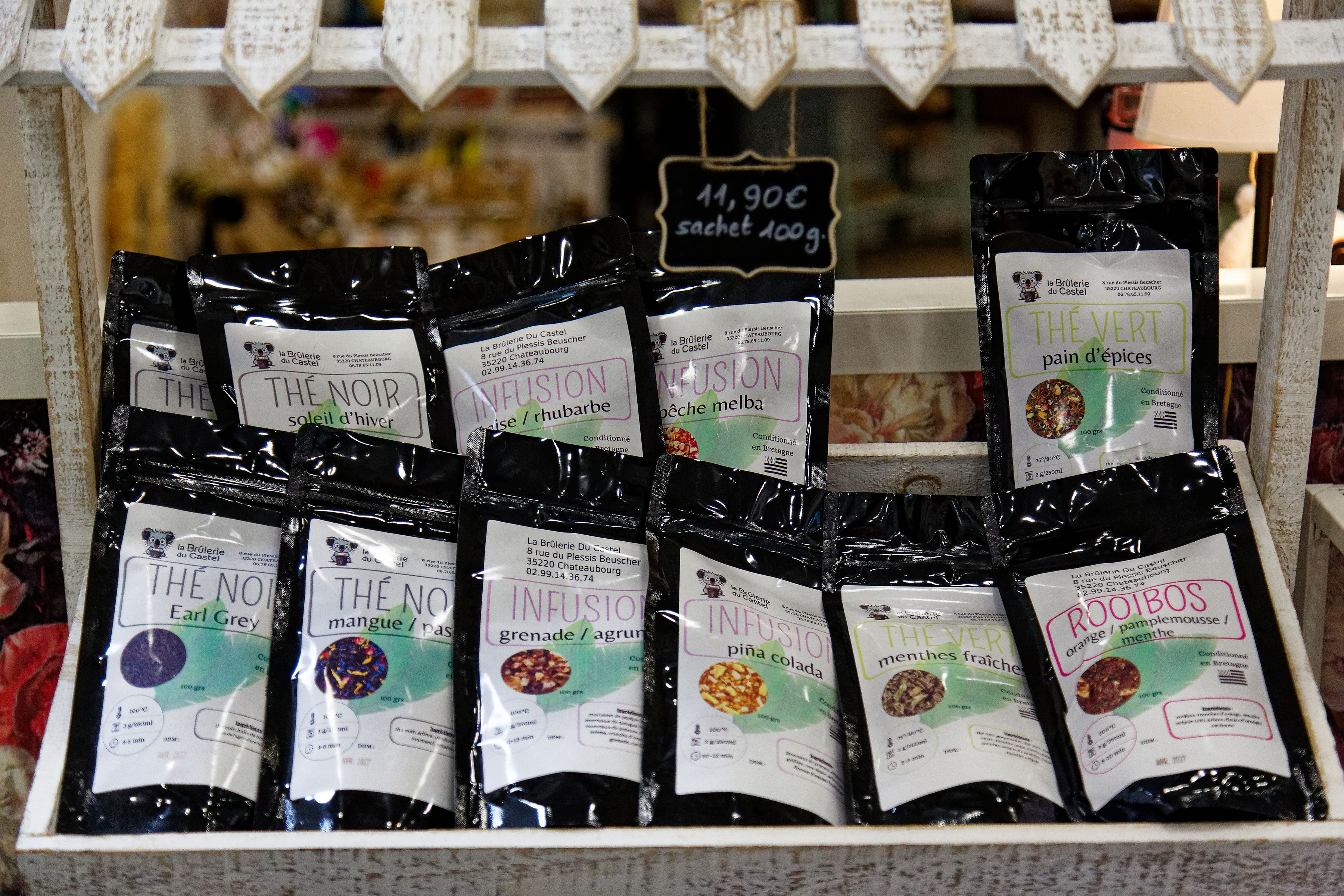 Étagère épicerie fine et confitures